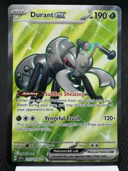 Durant ex 215/191 - Full Art Secret Rare - Surging Sparks Pokemon Card MINT - Image 1