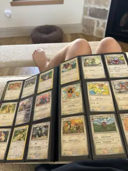 Pokemon Cards with Binder with a bunch of Rares and commons - Image 5