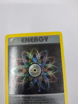Rainbow Energy - 17/82 - Pokemon Team Rocket Holo Rare Card WOTC - Image 2