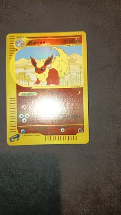 Pokemon Card Flareon Reverse Holo 8/144 Set Skyridge Eng No Charizard Nm/Exe - Image 4