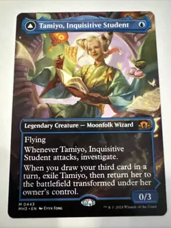 Tamiyo, Inquisitive Student (Borderless) Modern Horizons 3 Regular - Image 1