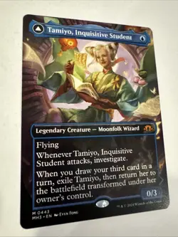 Tamiyo, Inquisitive Student (Borderless) Modern Horizons 3 Regular - Image 2