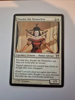 1x Masako the Humorless Magic the Gathering MTG LP x1 - Image 1