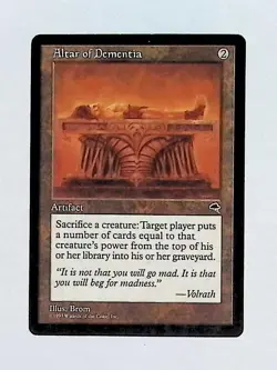MTG - Magic The Gathering - Altar of Dementia - Tempest - LP/EX! - Image 1