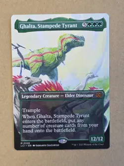 Ghalta, Stampede Tyrant (Borderless) The Lost Caverns of Ixalan Regular - Image 1