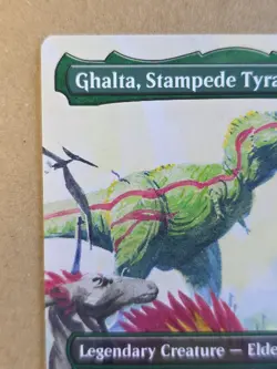 Ghalta, Stampede Tyrant (Borderless) The Lost Caverns of Ixalan Regular - Image 2