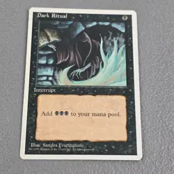 MTG Dark Ritual C Fourth Edition #116 - Image 1