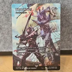 MTG Baron Rivalry Deadly Dispute Final Fantasy Set Showcase #33 NM Fresh Pull - Image 1