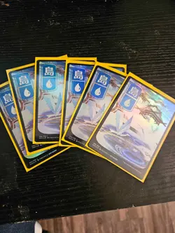 Island (296) - JP Full Art Kamigawa: Neon Dynasty Foil Set of 6 - Image 1