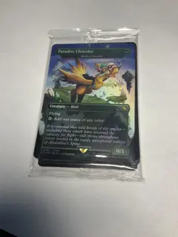 Paradise Chocobo Birds of Paradise (Borderless) FF 0483 FOIL + SEALED - Image 1