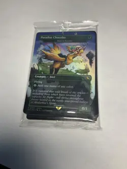 Paradise Chocobo Birds of Paradise (Borderless) FF 0483 FOIL + SEALED - Image 2