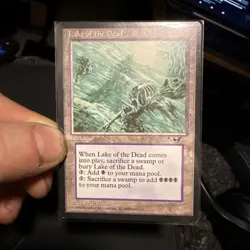 Lake of the Dead MTG: Magic The Gathering Alliances NM Never Played - Image 1