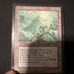 Lake of the Dead MTG: Magic The Gathering Alliances NM Never Played - Image 4