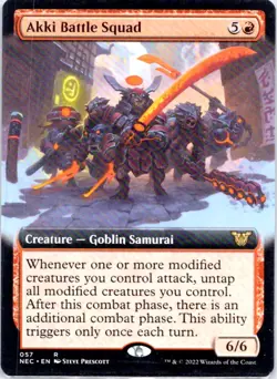 Akki Battle Squad (Extended Art) | NEC | 57 | NM | Steve Prescott - Image 1