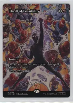 Thrill of Possibility Foil Magic: Universes Beyond: Marvel Universe MAR #0028 - Image 1