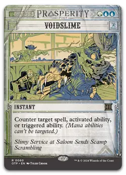 Voidslime #60 (NM) Thunder Junction OTP Magic MTG - Image 1