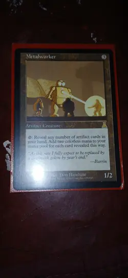 Mtg Metalworker Lp Vintage Magic The Gathering Rare - Image 1