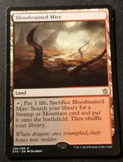 Bloodstained Mire - KTK - MTG - EN - NM - 230/269 - Image 1