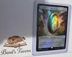 Treasure Token (2094) Secret Lair Drop Sonic: Chasing Adventure Rainbow Foil MT - Image 1