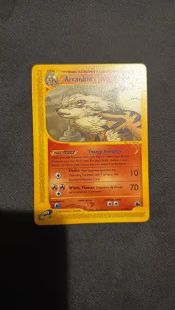 Pokemon SKYRIDGE - #3/144 Arcanine - No Holo - ENG Exe/Nm No Charizard - Image 1