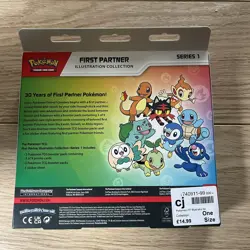 Pokemon TCG: First Partner Illustration Collection: Series 1 IN HAND - Image 2