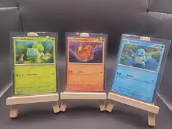 151 Poster Collection Promo Set Near Mint Pokemon Charmander Squirtle Bulbasaur - Image 1