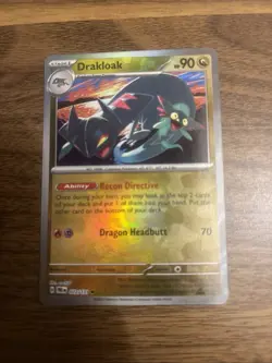 Pokemon TCG Drakloak 072/131 Master Ball Reverse Holo Prismatic Evolutions - Image 1