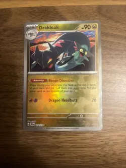 Pokemon TCG Drakloak 072/131 Master Ball Reverse Holo Prismatic Evolutions - Image 2