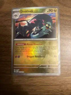 Pokemon TCG Drakloak 072/131 Master Ball Reverse Holo Prismatic Evolutions - Image 3