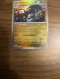 Pokemon TCG Drakloak 072/131 Master Ball Reverse Holo Prismatic Evolutions - Image 4