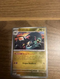 Pokemon TCG Drakloak 072/131 Master Ball Reverse Holo Prismatic Evolutions - Image 5