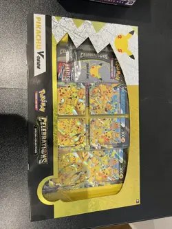 Pokemon Pikachu V-Union Celebrations Special Collection Box New and Sealed 820650809156 - Image 1