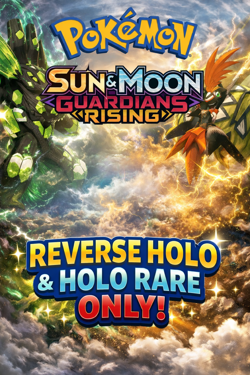 Pokemon Guardians Rising TCG - Choose Your Card! Reverse Holo / Holo rare - Image 1