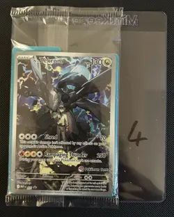 Pokemon TCG N’s Zekrom MEP031 - Pokemon Center Stamped Promo - Sealed - Image 1