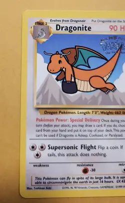 1999 Pokemon Kids WB Presents The First Movie Dragonite Promo - Image 4