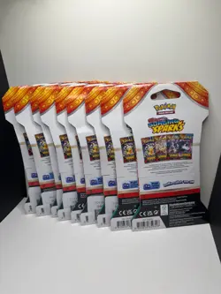 Pokemon x1 TCG: Scarlet & Violet - Surging Sparks Sleeved Booster Pack - 1 Pack - Image 2