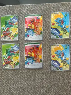 Pokemon TCG First Partner Illustration Series 1 Kanto GEN 1 Starters SET OF 2 - Image 1