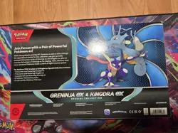 Pokemon TCG Greninja ex Kingdra ex Box Promo Booster English - Image 2