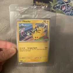 Pokemon Pikachu Scarlet & Violet Black Star Promo SVP 190 Sealed Mint - Image 1