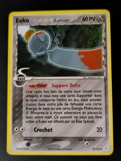 Carte Pokemon Eoko 37/110 Especes Delta Bloc EX Fantomes Holon FR - Image 2