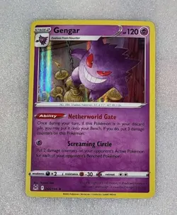Gengar 066/196 NM/M Holo Rare SWSH11 Lost Origin Pokemon TCG - Image 1