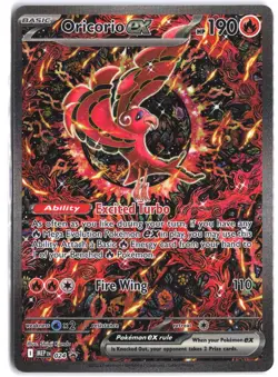 Oricorio ex 024 Holofoil Promo Mega Evolution Promo Pokemon - Image 1