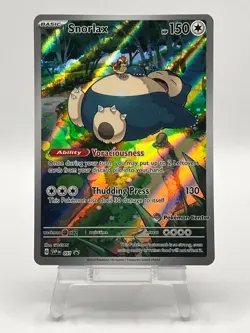 Snorlax (Pokemon Center Exclusive) 051 Scarlet & Violet Promo Holofoil Pokemon - Image 1