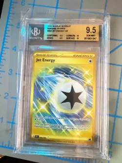 Jet Energy #252 Pokemon Surging Sparks - Image 1