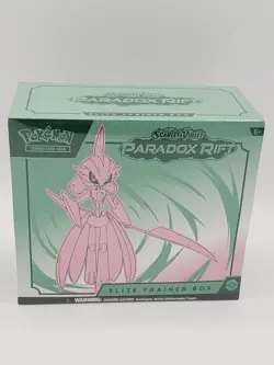 Pokemon TCG Scarlet & Violet Paradox Rift Iron Valiant Elite Trainer Box Sealed - Image 1