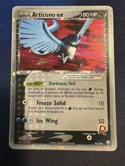 Rocket's Articuno EX - 96/109 - Pokemon Ex Team Rocket Returns Ultra Rare MP - Image 1