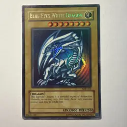 Yugioh! MP Blue-Eyes White Dragon - SDK-001 - Ultra Rare - Unlimited Edition MP2 - Image 1