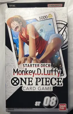 One Piece Starter Deck 8: Monkey D Luffy ST-08 English Version - Image 1