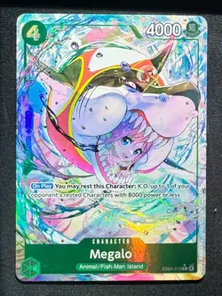 Megalo [Alternate Art] EB04-018 One Piece Extra Booster EB04 - Image 1