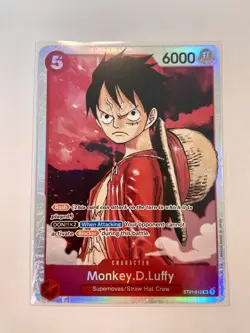 ST01-012 Monkey.D.Luffy- Super Rare- Foil-One Piece TCG- English - Image 1